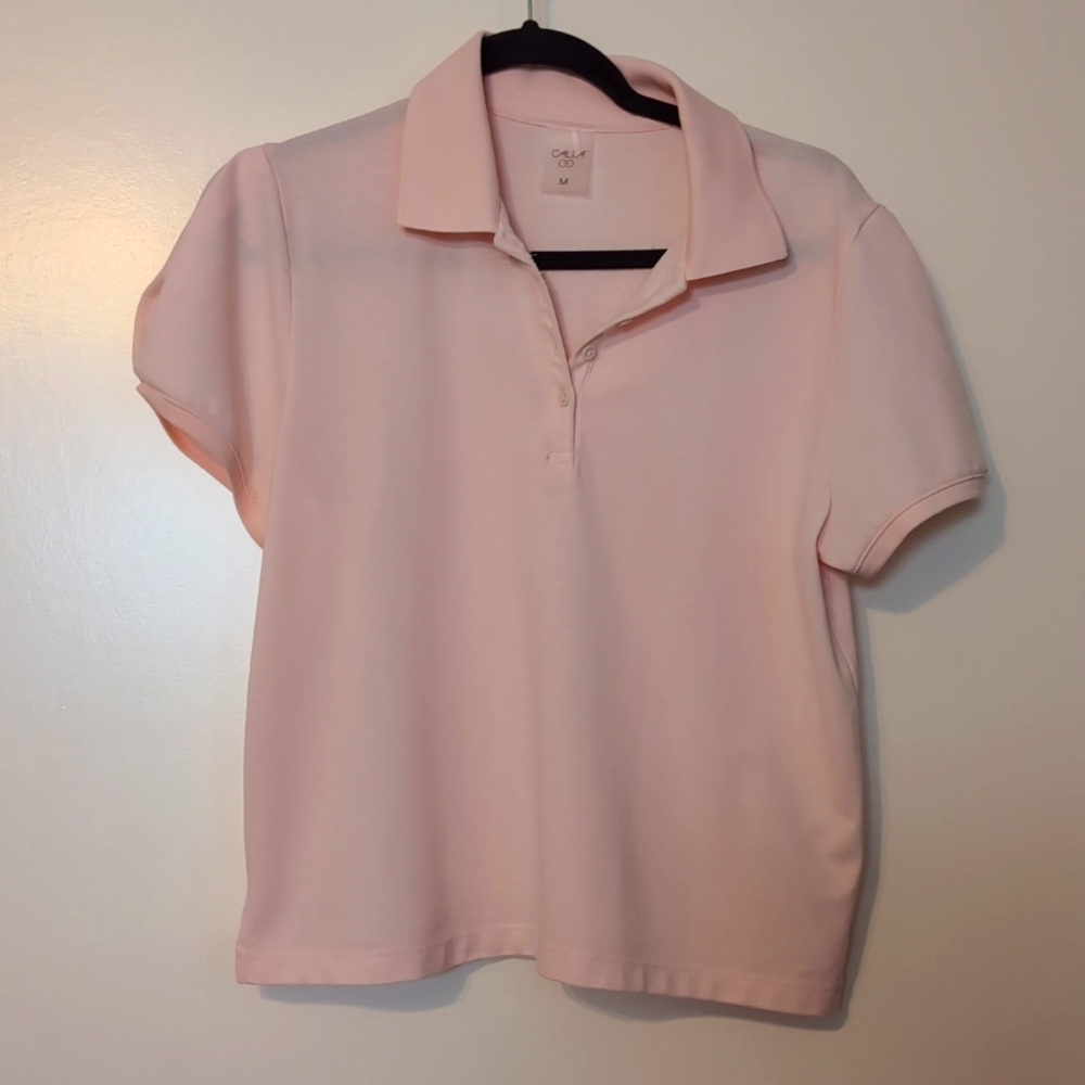 Calia pink top/golf/tennis/sport size M